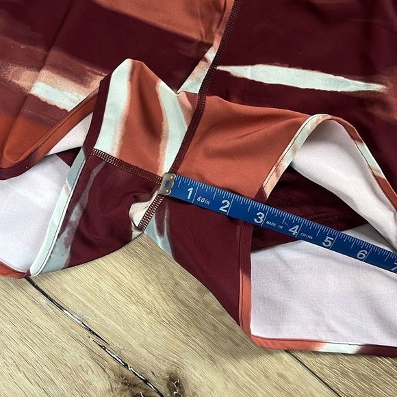 Smartwool Women's Active Lined Shorts Horizon Print New - Picture 12 of 13